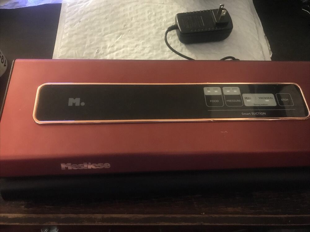 Mesliese Vacuum Sealer Machine Powerful 90Kpa Precision 6-in-1 Compact